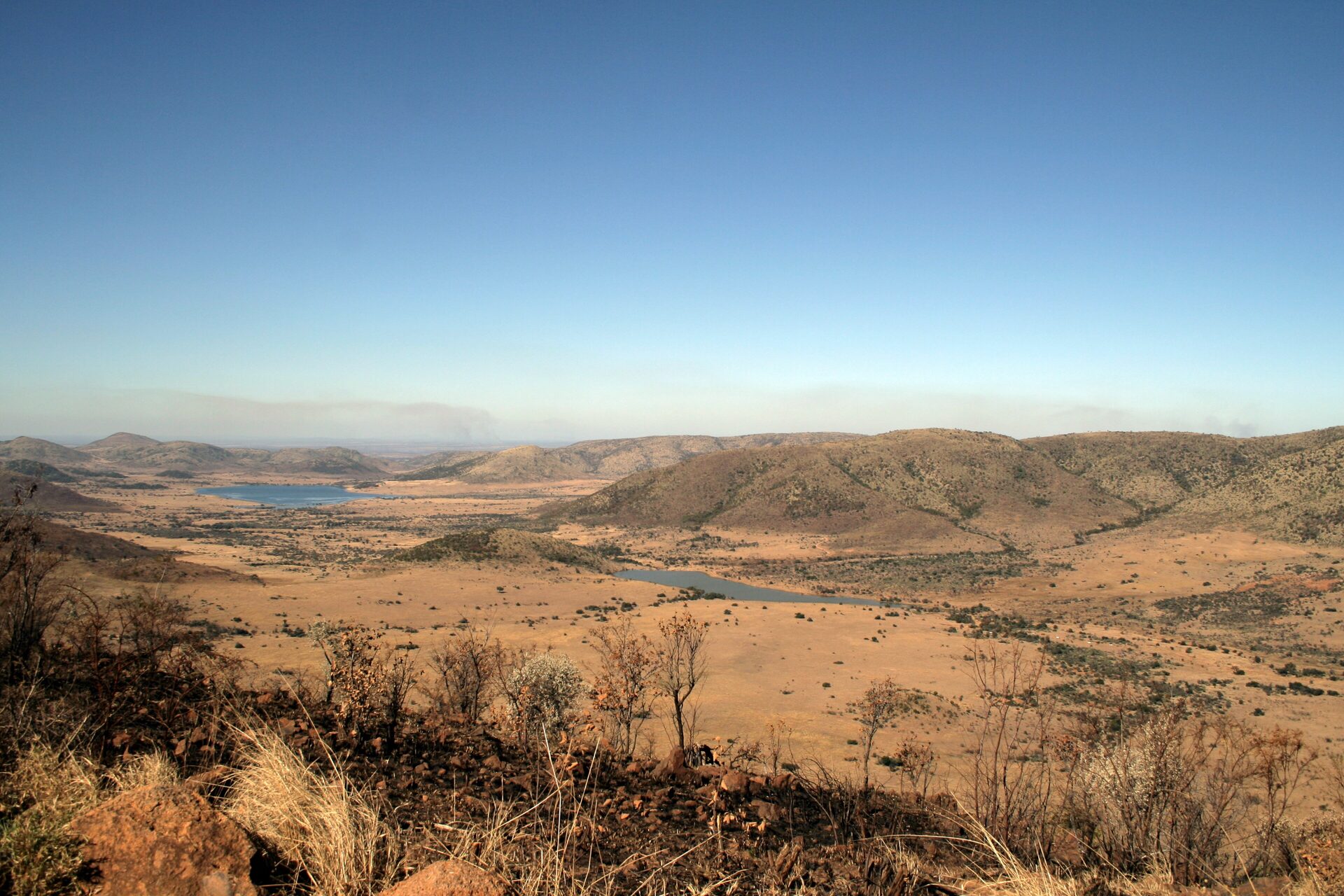 Bushveld and hills of the Pilanesberg, North West Province